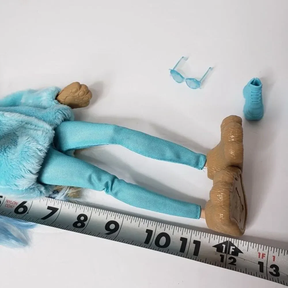 Barbie Cutie Reveal Doll Teddy Bear as Dolphin Plush Costume Toy HRK25 Loose